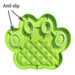 Hundeskl 2 i 1 slow eating grn